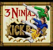 Image n° 3 - screenshots  : 3 Ninjas Kick Back